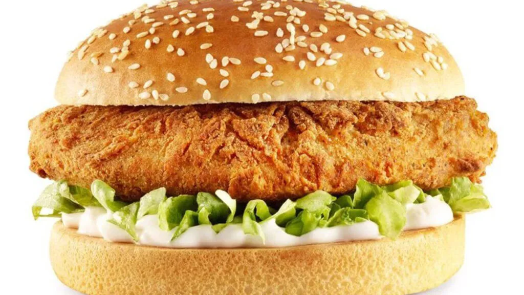 KFC Menu Chicken Sandwich