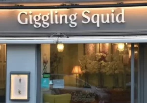 Giggling Squid restaurant Menu