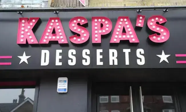 Kaspas desserts london restaurant