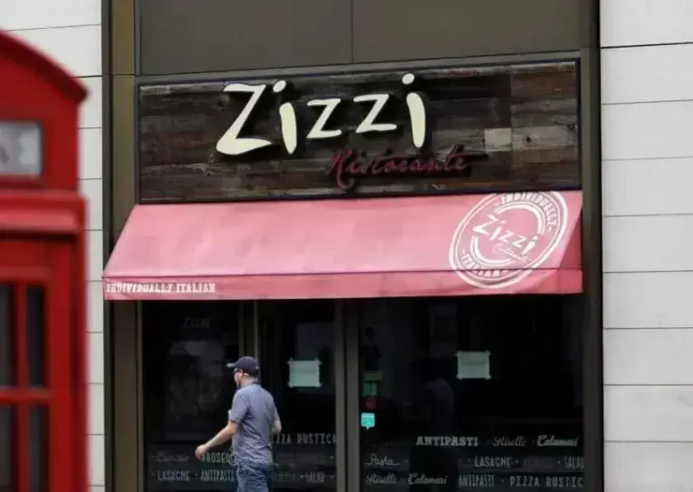 Zizzi UK menu Prices 2022