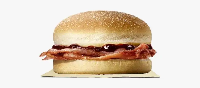 Burger king breakfast Menu | Bacon Butty