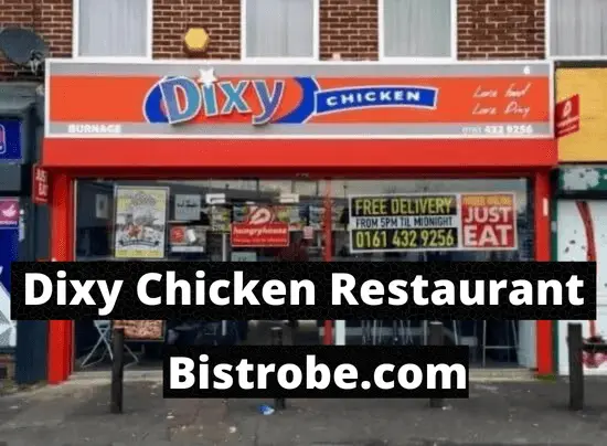 Dixy Chicken menu UK
