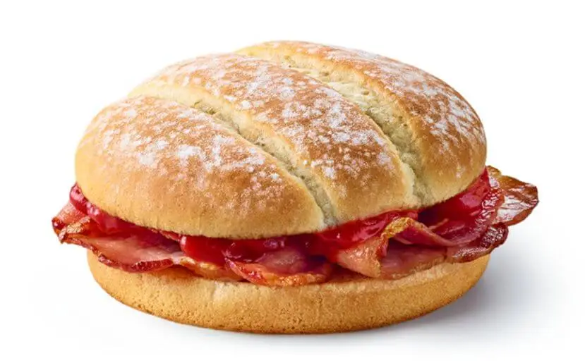 McDonald’s Breakfast Roll with Ketchup