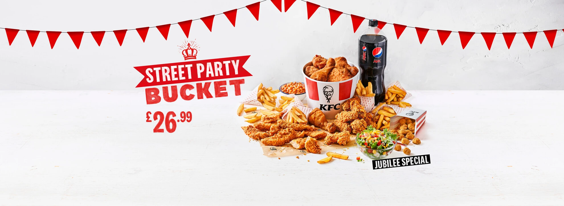 KFC party bucket