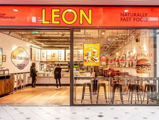Leon menu and prices 2023, in the UK