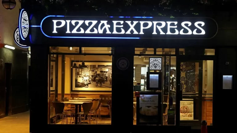 Pizza Express Menu prices UK 2023