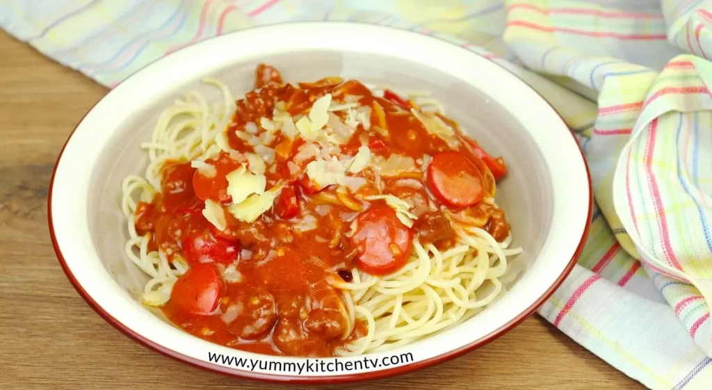 Jollibee Spaghetti recipe 