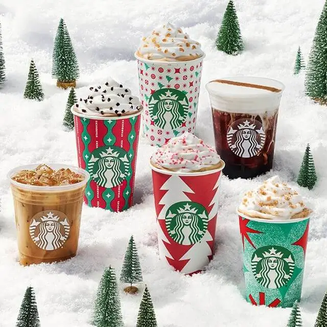 Starbucks Christmas Drinks 2023 Menu