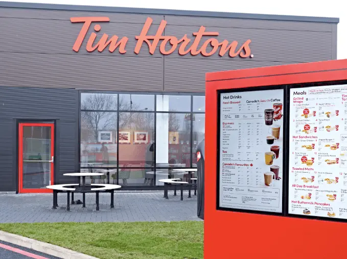 Tim Hortons Menu And Prices Uk Updated October