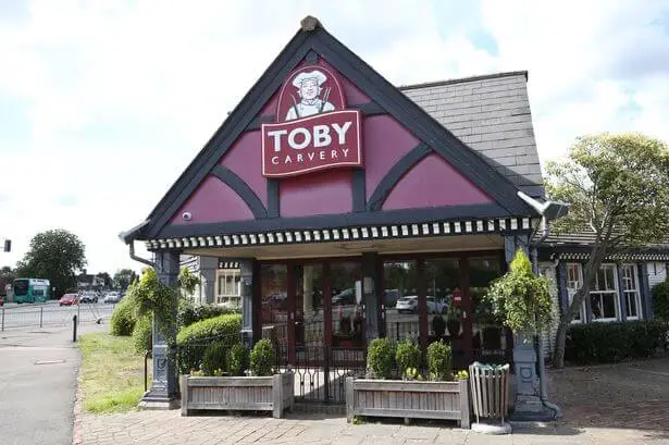 Toby Carvery Menu Prices UK 2022