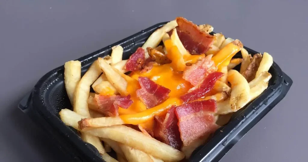 Wendy's baconator fries